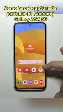 How to take a screenshot on Samsung Galaxy A54 5G