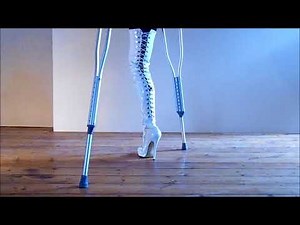 oneleg stiletto heel thigh high boots