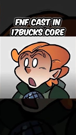 FNF MCs IN 17BUCKS CORE #fnf #fnfmod #animation #shorts