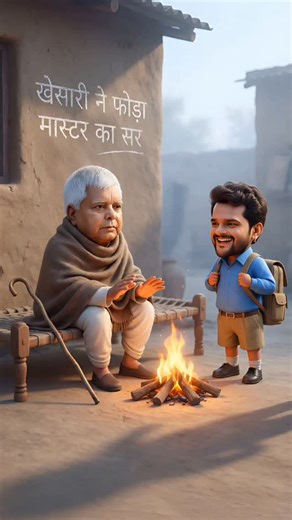 Lilpodster on Instagram: "Khesari me master ka sar phod diya 😁 #funny #viral #bhojpuri #khesari #powerstar"