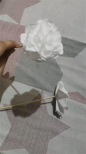 tishu peper flower । peper se flower banana । peper craft