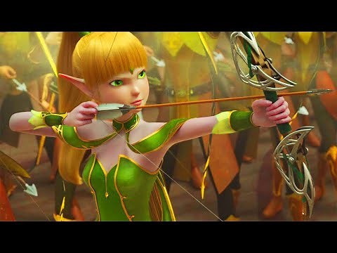 Thrones Of Elves Full Movie | Dragon Nest | Princess Liya | Xinyu | Animated Movie | Miss Recap