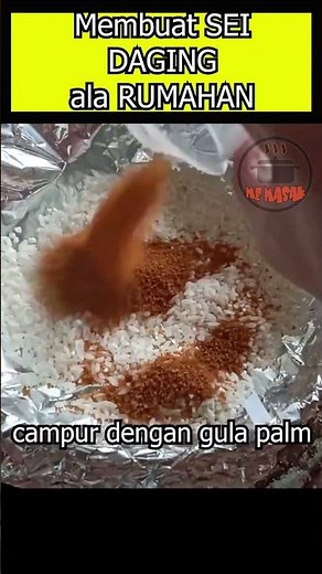 CARA BUAT SEI DAGING - ala RUMAHAN - PRAKTIS #shorts