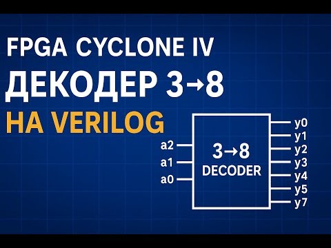 MINI_FPGA (Cyclone IV) #19 Experiment 3.1: Implementing a 3-to-8 Decoder