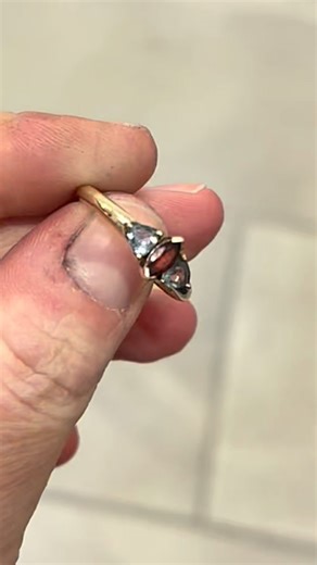 Follow along with our apprentice bench jeweler as she resizes a ring! If your ring is feeling to tight or too loose, we can help you! We do all our resizings in house along with many other repairs! #jewelry #ring #repair #repairvideo #foryoupage | Designs By Aaron