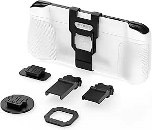 Full Bracket Attachment Bundle for Logitech G Cloud, Mount Dockable Stand, Adustable Kickstand, Magetic holder adapter MagSafe Compatable by Breed Gaming