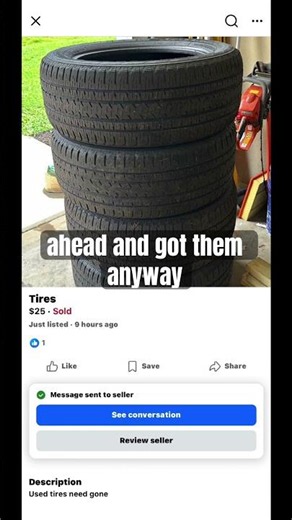 SHOPPING FOR AUTO PARTS & TIRES ON FACEBOOK MARKETPLACE