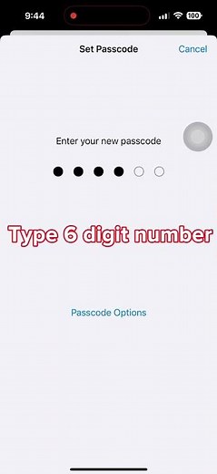 Turn on Passcode for iPhone 16 Pro Max #iphone16 #iphone16promax #passcode