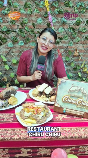 🎉 Mes de Oruro y del carnaval y Restaurant Chiru Chiru te espera en la llajta para saborear la deliciosa comida 🥘 de la capital folklórica boliviana 🇧🇴 #gastronomia #Cochabamba Gustito Boliviano RTP Bolivia Miki Vas #food #carnaval #Oruro #llajta #Bolivia | Gustito Boliviano RTP Bolivia