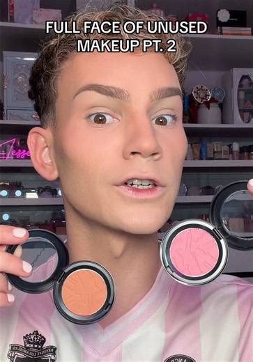 Trying a Full Face of Unused Makeup!
