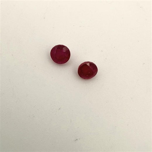 5mm Natural Round Ruby AA Grade - Etsy
