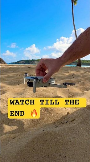 DJI Mini 2 SE Flying Over a Tropical Island 🌴 🌊🔥🚁🗽