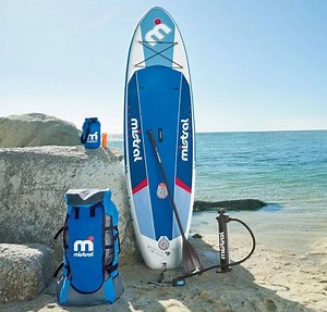 mistral SUP-Board mit Doppelkammer   3-Finnen-System für 226,95€ (statt 333€)
