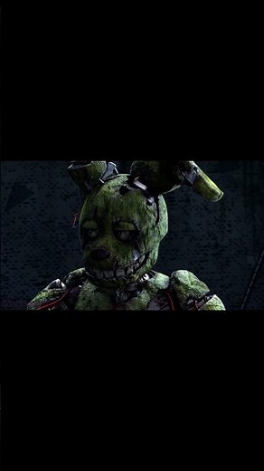 Springtrap Voice Lines Animated?! 🤨 | #fnaf #fivenightsatfreddys #fnafsfm