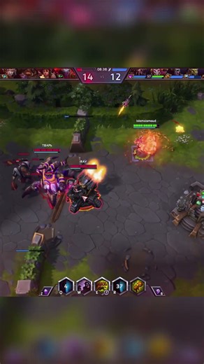 Heroes of the storm Nazeebo running for his life