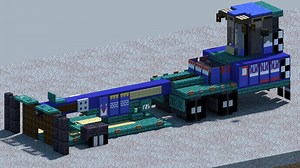 Truck/Tractor, pulling sled [With Download] Minecraft Map