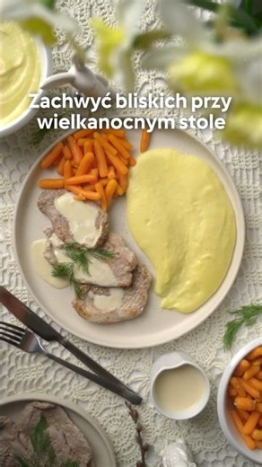 Polędwiczki w chrzanowym sosie - idealne na Wielkanoc! 🐥