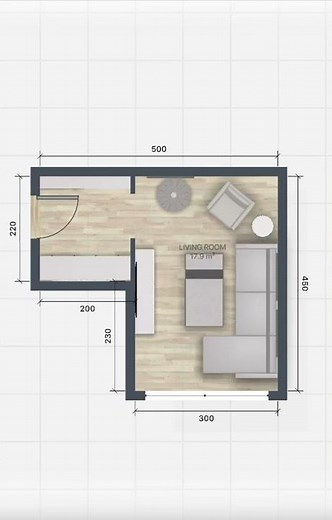 How to furnish an L Shape Living Room