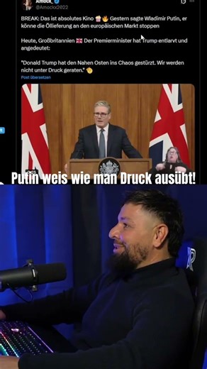 Putin knows how to exert pressure! #putin #russia #britain #england #usa #iran #israel #subscribe