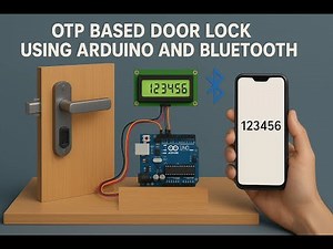HVS-4404. OTP Based Door Lock Using Arduino and Bluetooth #OTPDoorLock #BluetoothSecurity #Arduino