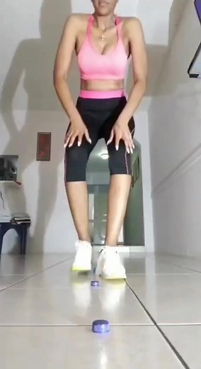 Bottle Stopper Squat Challenge! I Dare You To Do It😂