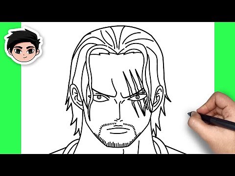 How To Draw Shanks | One Piece - Easy Step By Step