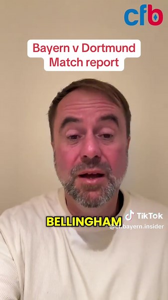 Bayern Munich vs Borussia Dortmund Match Report
