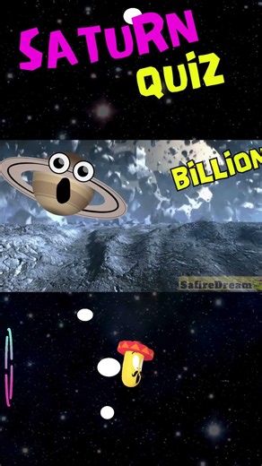 🛸 Think fast!! SATURN MOON QUIZ🪐 Space Quiz for smart Astronauts 🚀 Funny Planets