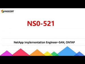 NS0-521 NetApp Implementation Engineer–SAN, ONTAP Dumps