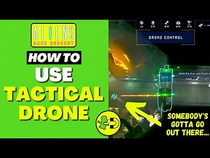 Aliens Dark Descent How to Use Tactical Drone