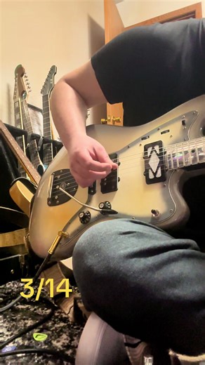 Winter Storm Vibes… want to write more on this little bit of an idea. #guitar #music #winter #writing #create