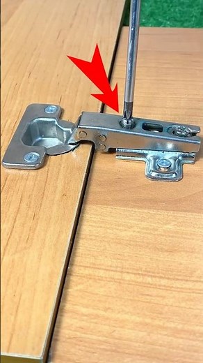 How to Fix a Loose Cabinet Hinge | Hinge Adjustment & Cabinet Door Repair #diy #tips #woodworking