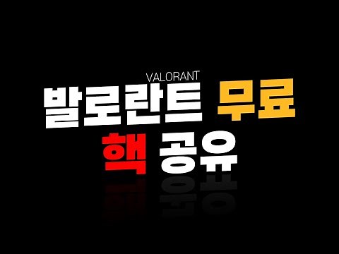 발로란트 "핵" ESP, 에임핵 핵 무료 공유 선착순 배포