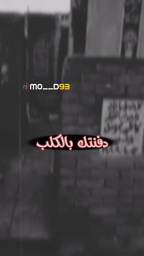 دفنتك بالكلب مو بالكبر: أغنية حزينة مؤثرة