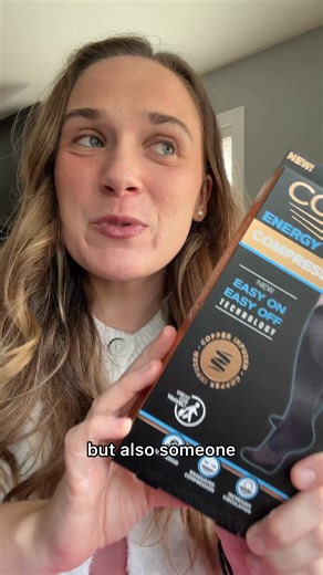 Ever wondered what is the best way to put on compression socks? As an OT, @haley.lives recommends this method all the time for her patients. ✨ Grab a pair of #CopperFit Energy Compression Socks on your next trip to CVS! | Copper Fit