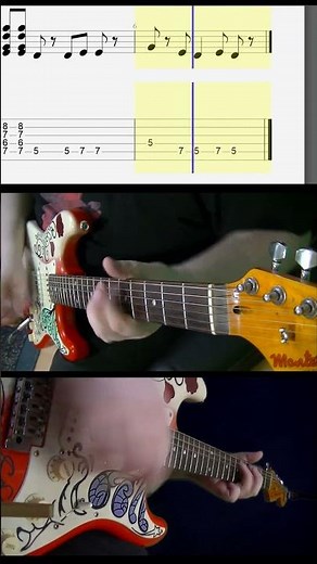 Guitar Tab Stone Free by Jimi Hendrix #guitarriffs #guitar #guitartabs #howto #hendrix