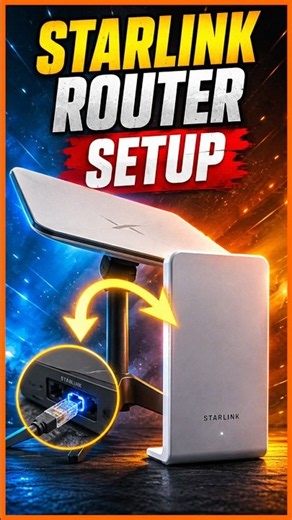 Connect Your Starlink Router to Starlink Terminal