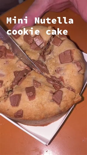 #munchies #munchiesmadness #a_taste_of_happiness #baking #nutella #cooking #cookie #cookiecake