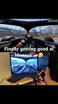 Monaco track #f1simracing #f1 #shorts #viralshorts