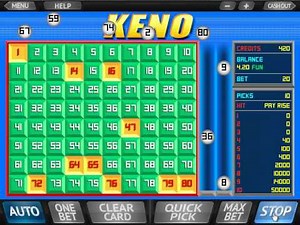 Keno (RiverSweeps game)
