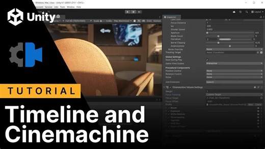 从镜头到动画：Unity Cinemachine   Timeline 全流程实战