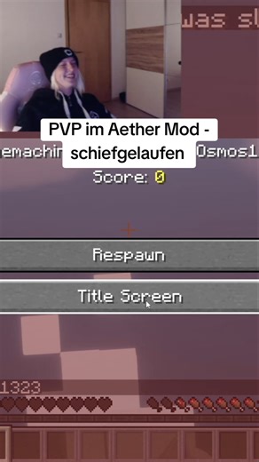 Der Aether Mod ist ganz schön gefährlich in #Minecraft hahaha #minecraftpvp #craftattack #twitch