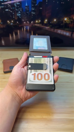 Best Men's Slim Wallet: Holds 15 Cards RFID Protection
