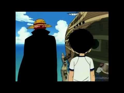 ルフィ シャンクスとの別れ。そして麦わら帽子を.....