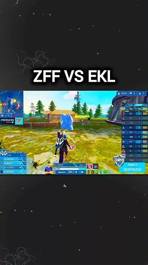 ZFF VS EKL #freefire #tournament #highlights #gaming