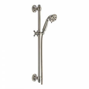 Delta Faucet 51308-SS H2Okinetic Stainless Steel 3-Setting Slide Bar Handheld Shower - 1.75 GPM