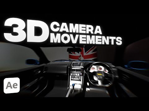How to create 3D CAMERA MOVEMENTS in After Effects (GBP - Central Cee & 21 Savage)