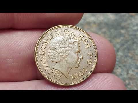 524,000,000 UK 2006 ONE PENNY COIN VALUE ELIZABETH II