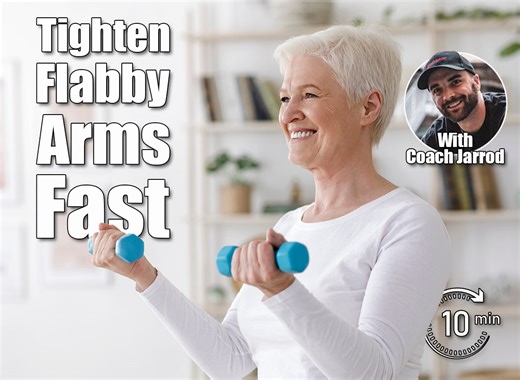 4 Simple Arm-Toning Moves That Tighten Flabby Arms in 30 Days After 45