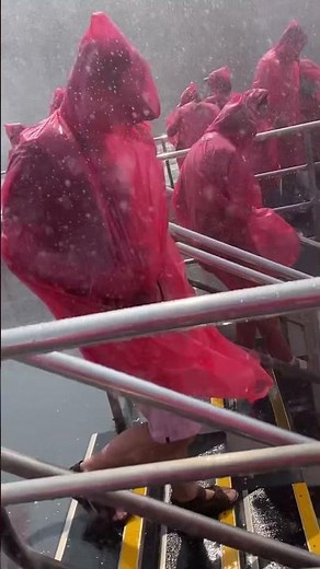 On top of the Hornblower at Niagara Falls 6-3-25